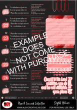 Load image into Gallery viewer, Plan and Succeed Digital Stickers